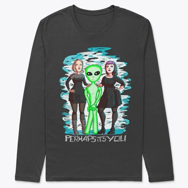 Perhaps It's You Long Sleeve - Black